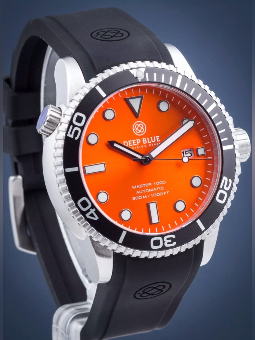 Deep Blue Automatic Precision Diver Master 1000 (3129 of 5000) 44mm Dive Watch